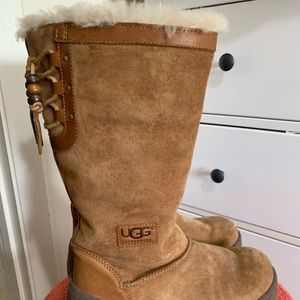 Ugg Wedge Winter Boots—Size 7